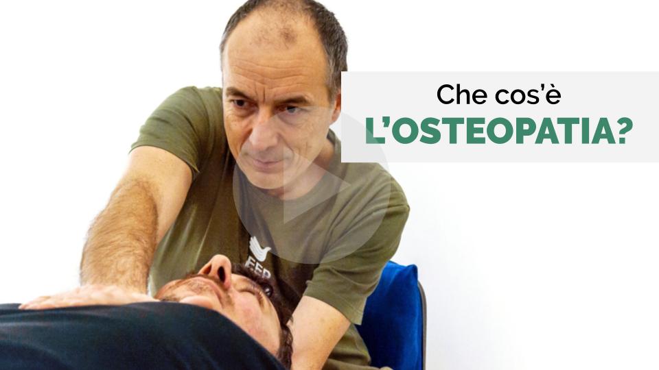 Osteopata Massimo Valente - Che cos'è l'osteopatia