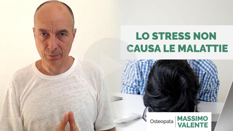 Lo stress non causa le malattie