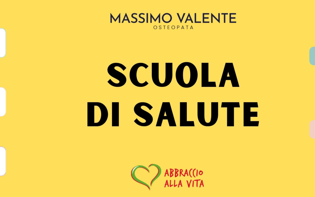 Scuola di Salute – 5 nuovi appuntamenti