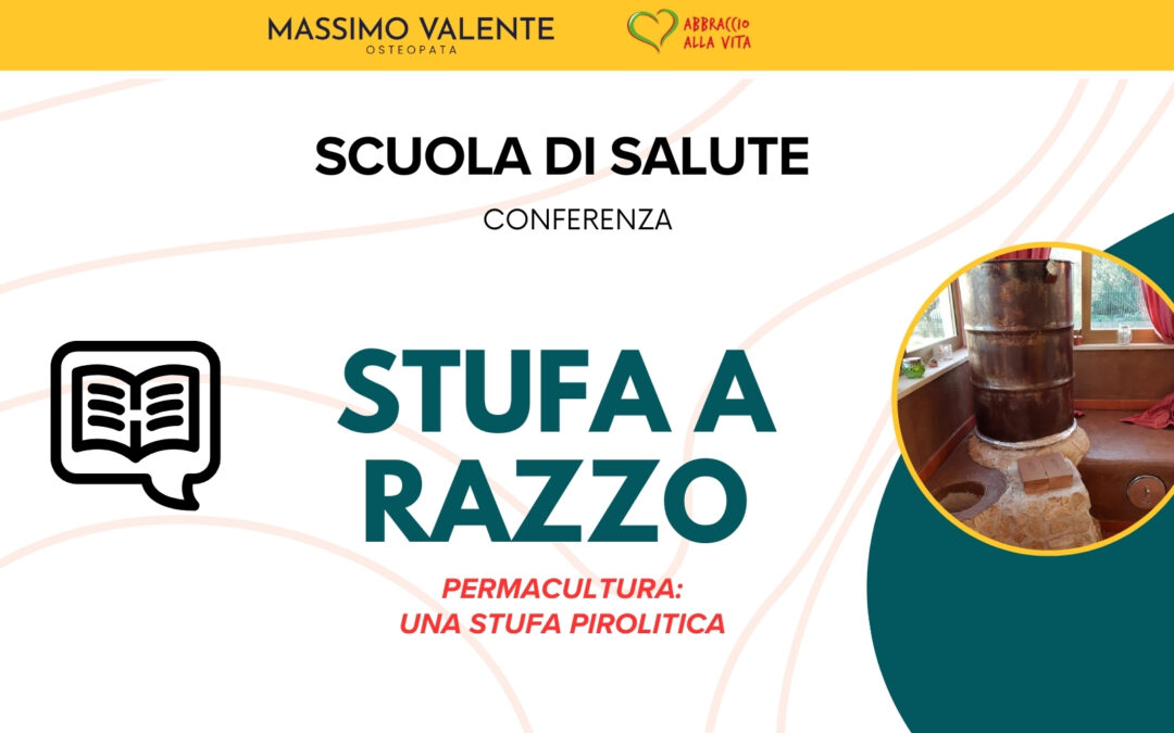 Stufa a Razzo: conferenza con Nicola Porcelli