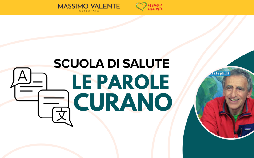 Le parole curano? Incontro ibrido con Mauro Scardovelli