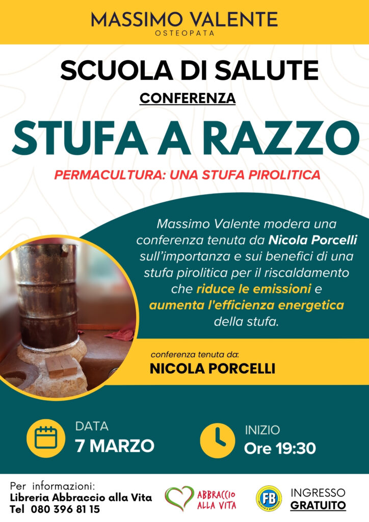 locandina stufa a razzo