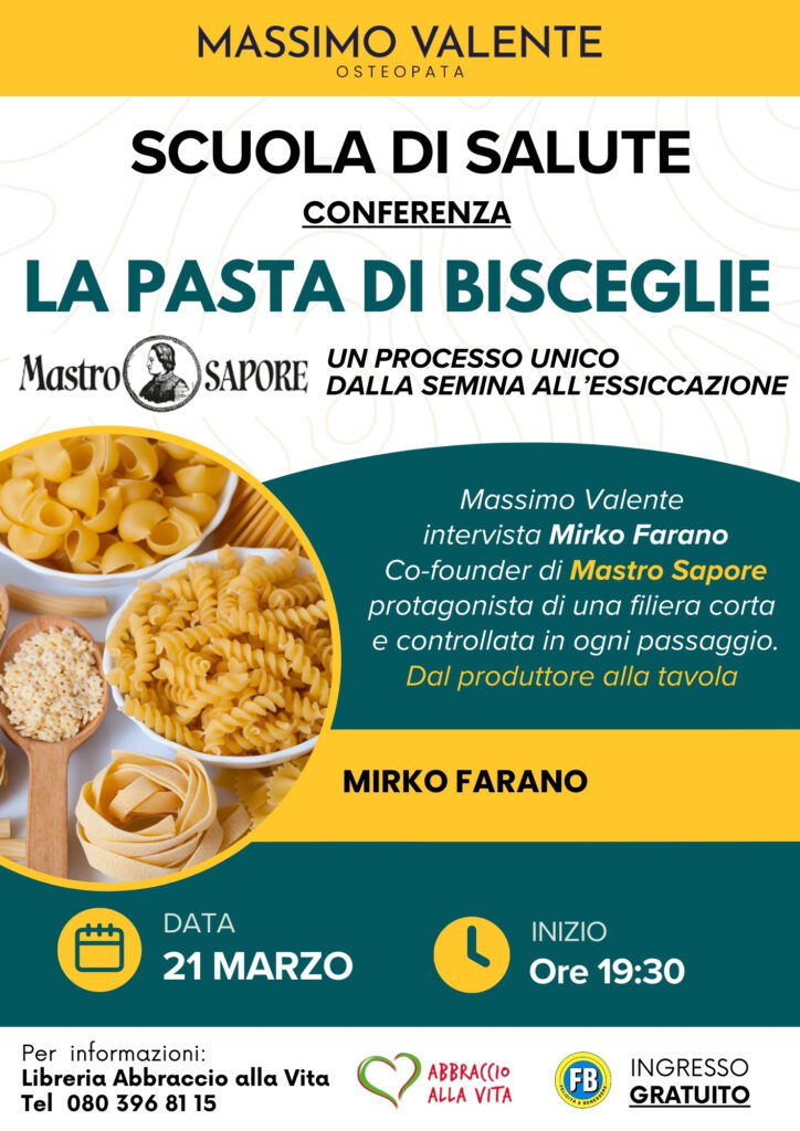 locandina la pasta di bisceglie