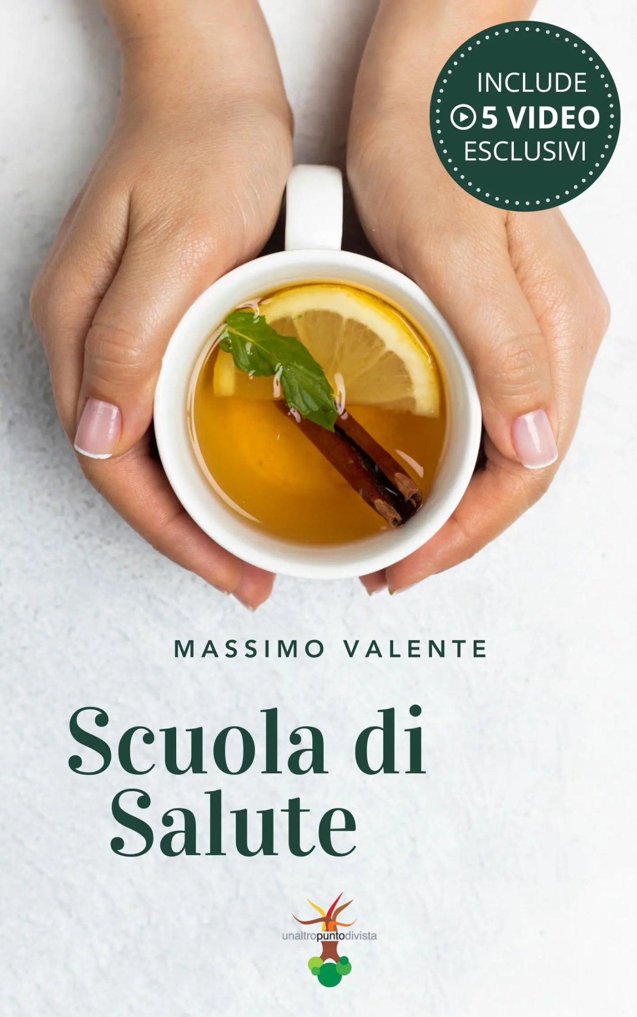 Copertina ufficiale del libro digitale Scuola di Salute di Massimo Valente